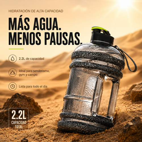 Titan Jug 2.2L | Hidratación de Alta Capacidad